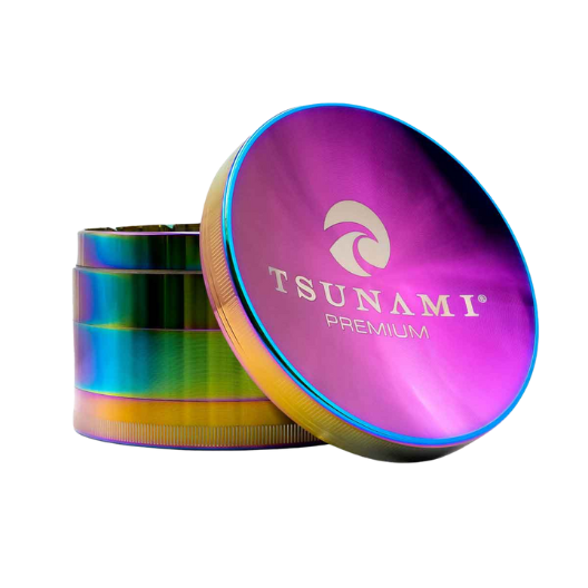 Tsunami Premium 100MM Sunken Top Dry Herb Grinder