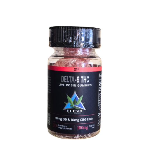 10 mg Delta 9 Live Rosin Gummies