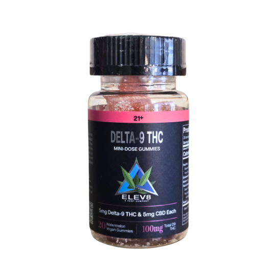 Delta Elev8- D9 Gummies- 5mg