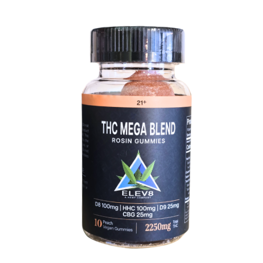 MEGA THC Gummies- 225mg
