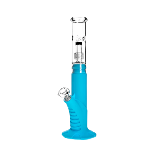 Silicone Straight Pipe w/Percolator