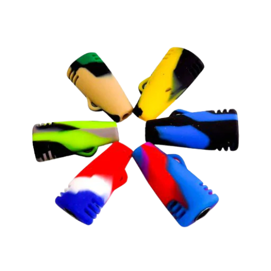 Silicone Keychain Metal Bowl- Assorted Colors