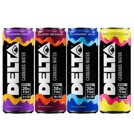 Delta Cannabis Water -20mg THC 5mg CBD