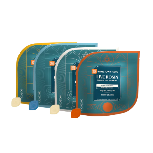 5mg Delta 9 Live Rosin Gummies + 5mg CBD