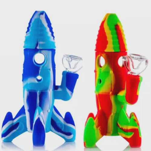 Toke Buddy Rocket Silicone Water Pipe
