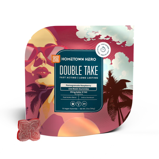 Double Take Gummies -Pomegranate Raspberry