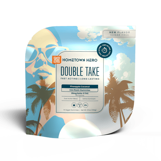Double Take Gummies Sugar Free - Pineapple Coconut