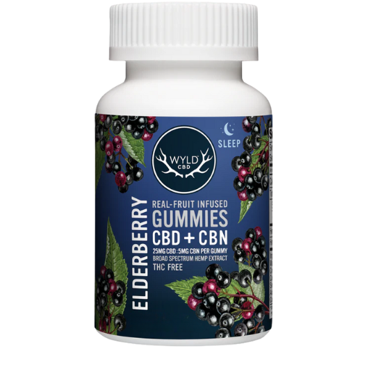 Elderberry 5:1 CBD:CBN Gummies