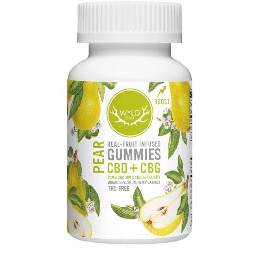 Pear CBD:CBG Gummies