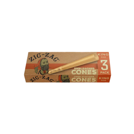 King Cones Unbleached 3 pack