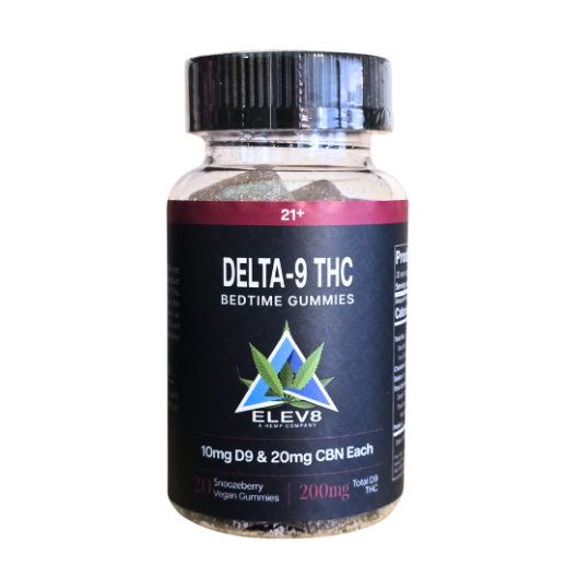 Delta Elev8 D9/CBN Bedtime Gummies