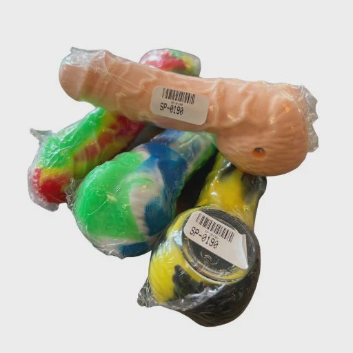 5" Silicone Penis Hand Pipe