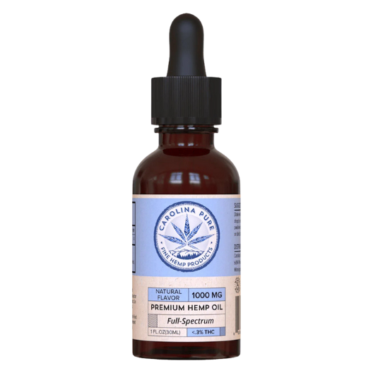 Carolina Pure CBD Tinctures- Full Spectrum