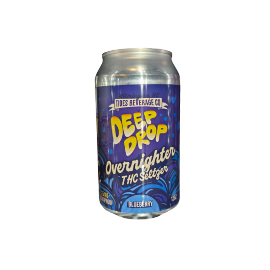 Overnighter Deep Drop 25mg THC Seltzer