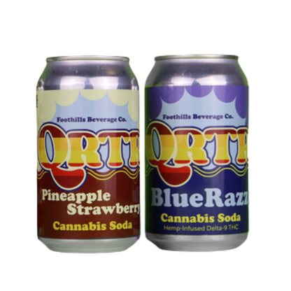 QRTR by Foothills Soda 25mg THC