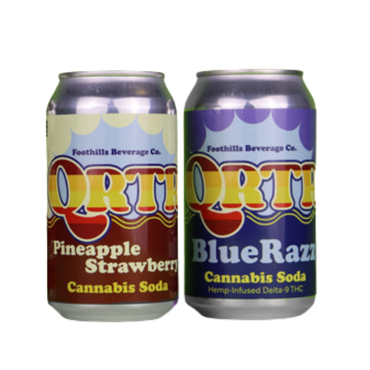 QRTR by Foothills Soda 25mg THC
