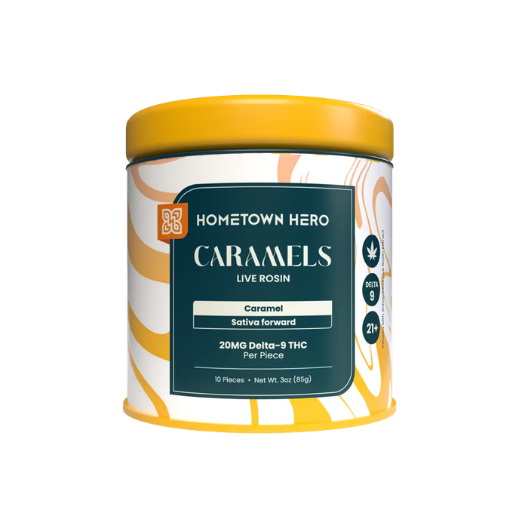 Delta 9 Live Rosin Caramels