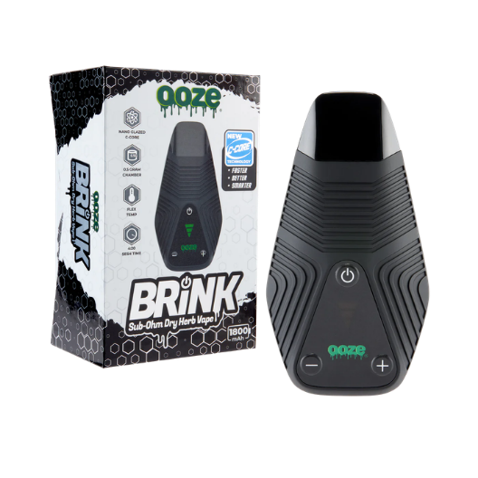 Ooze Brink 1800 Mah Dry Herb Vaporizer