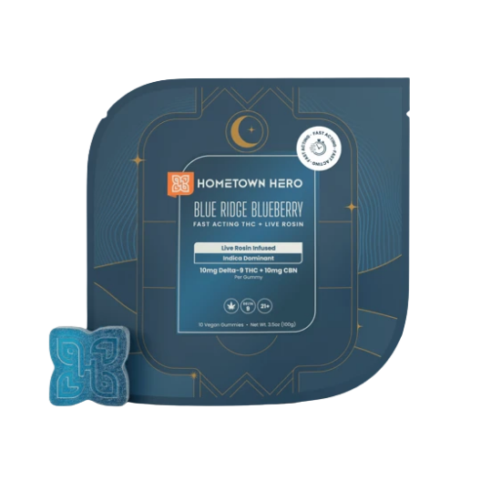 Hometown Hero 10mg D9 10mg CBN 10ct