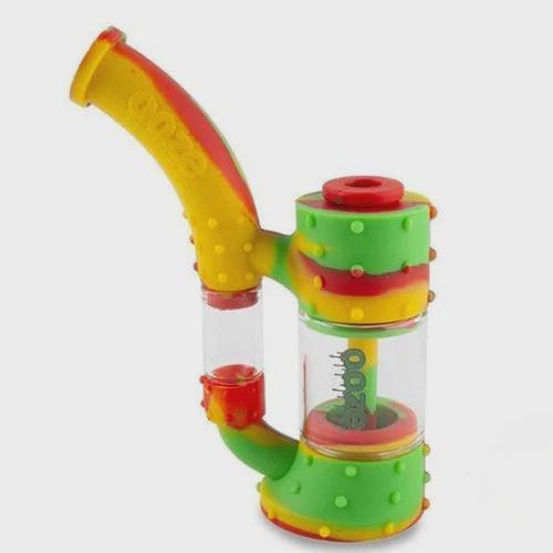 Ooze Stack Pipe Silicone Bubbler - 7 Inches